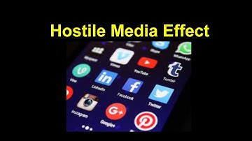 Hostile Media Effect - Psychology Term Of The Day