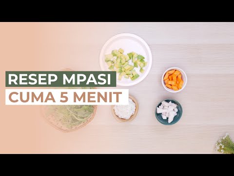 Resep MPASI 6 Bulan Pertama hanya 5 Menit