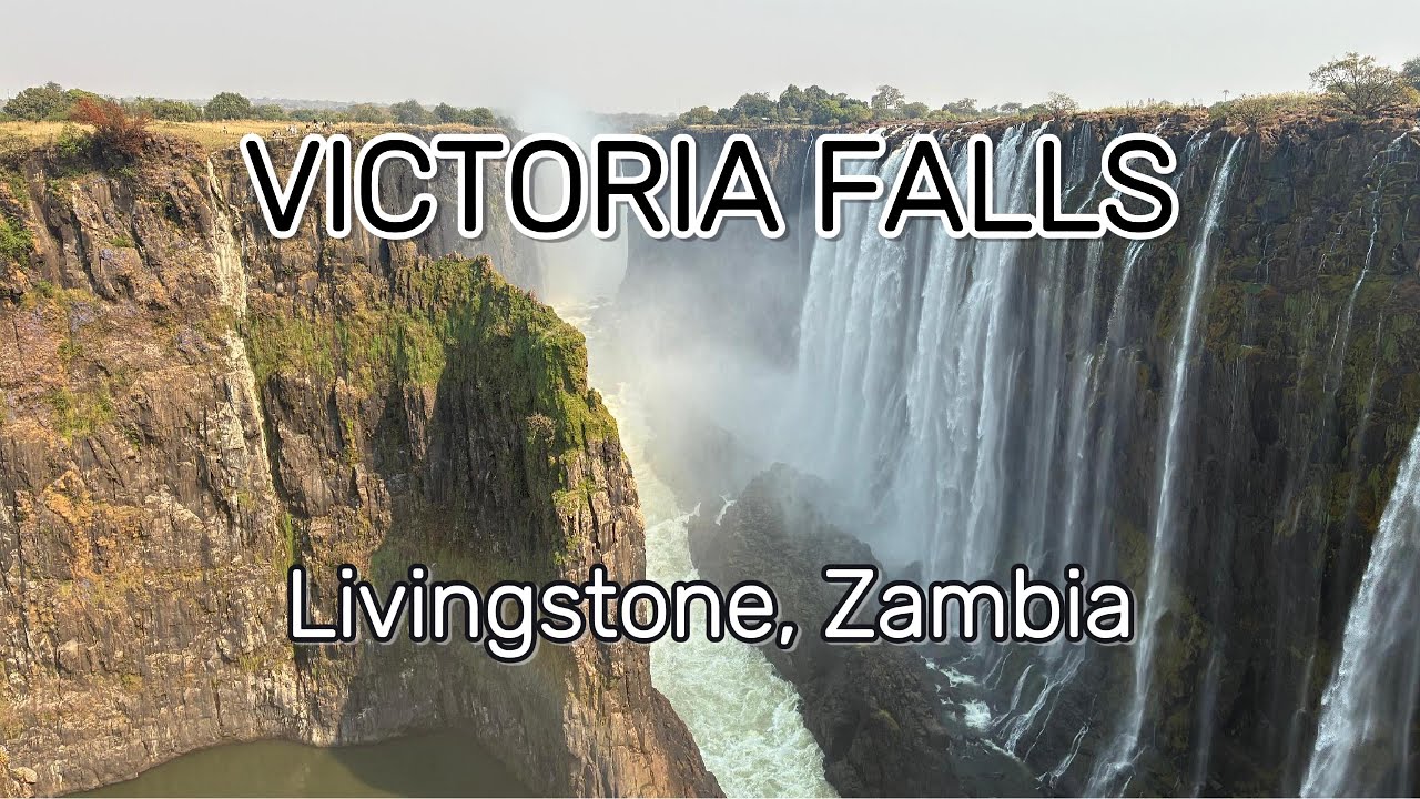 Africa Journey EP7 | VICTORIA FALLS ON ZAMBIA SIDE 🇿🇲 | LIVINGSTONE