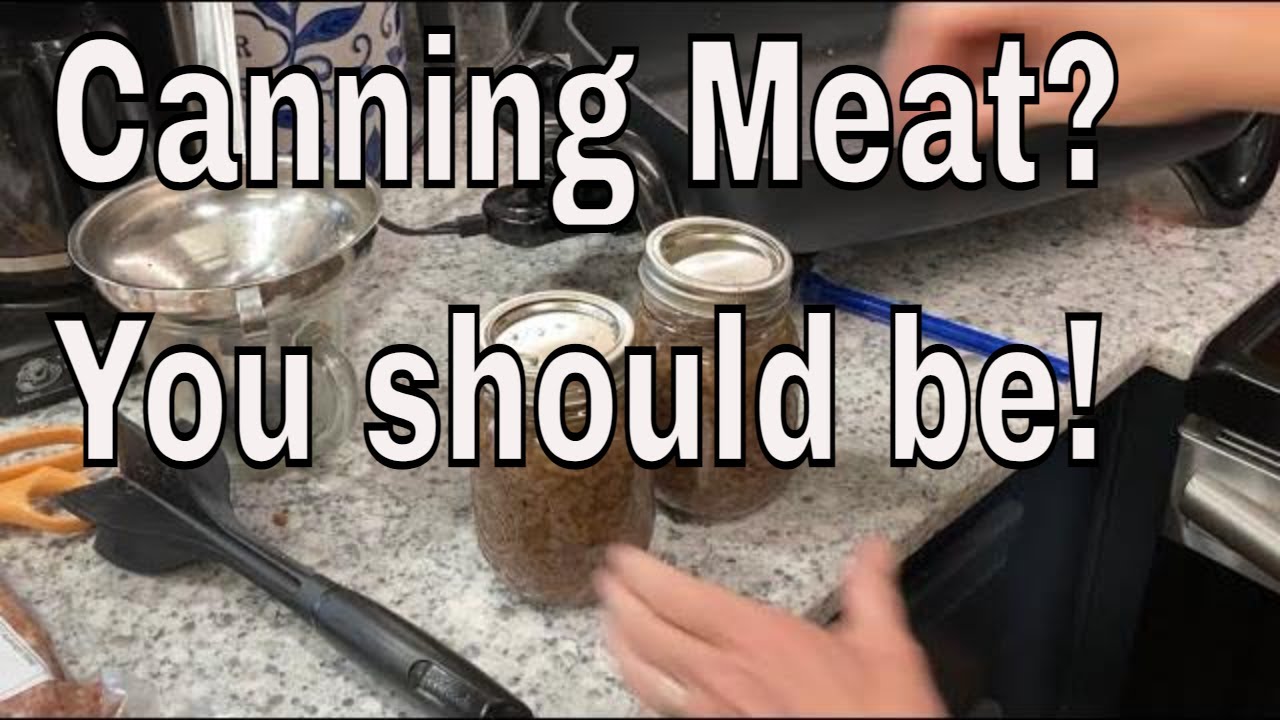 Marathon Meat Canning. Pork, Elk and Beef. YouTube