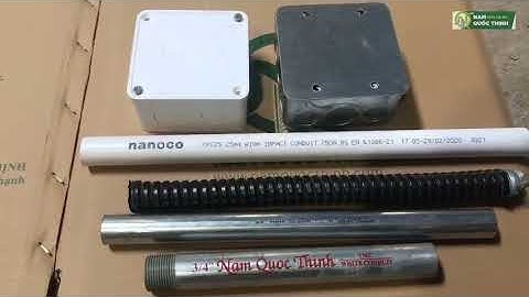 ỨNG DỤNG HỘP THÉP VUÔNG ÂM TƯỜNG VÀ HỘP PVC ĐIỆN NHỰA VUÔNG ✅ NAM QUOC THINH