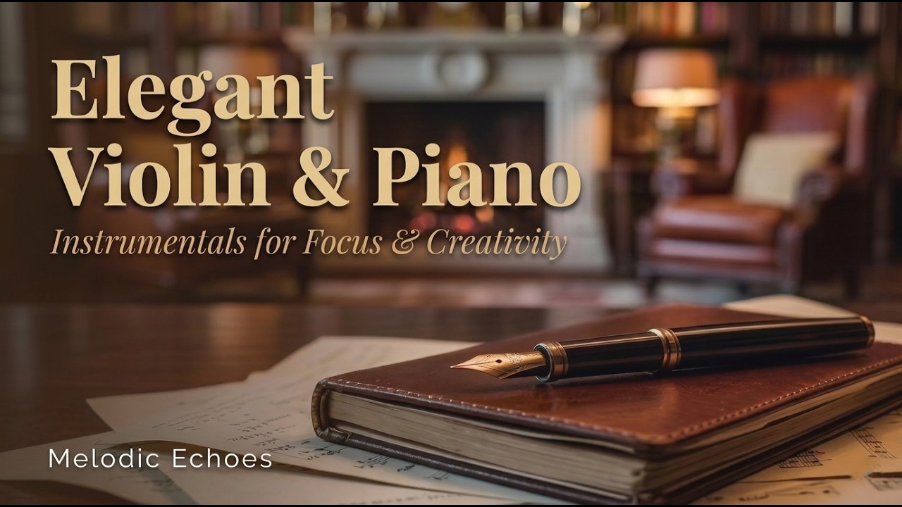 Watch Elegant Violin Piano Instrumentals for Calm Focus and Creativity on YouTube Watch Elegant Violin Piano Instrumentals for Calm Focus and Creativity on YouTube