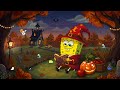 SpongeBob the Wizard's Study Night 🧙♂️ Magical Halloween Lofi for Focus & Relaxation