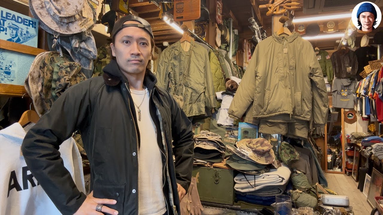 横浜市にあるミリタリーアイテム専門店で買い物してきた。