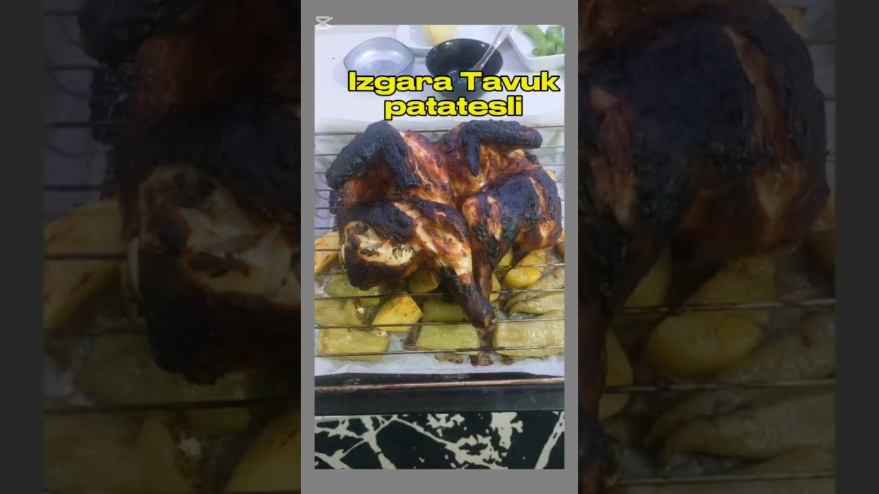 Fırında ızgara Tavuk Patatesli En pratik En kolay Tarif | #food #pratiktarifler #tarif #tavuk #yemek