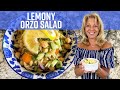 Quick and easy lemony orzo pasta salad  kathys vegan kitchen