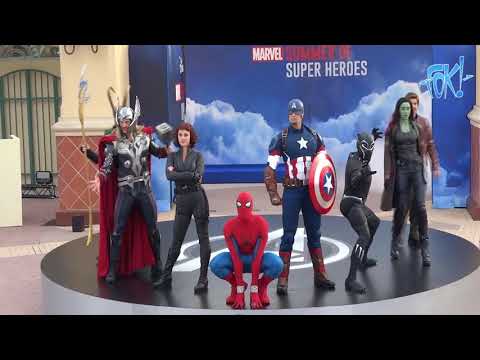 Spectaculaire opening Marvel Superhelden Zomer in Disneyland Paris