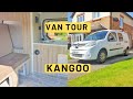 KANGOO MAXI CAMPER VAN TOUR