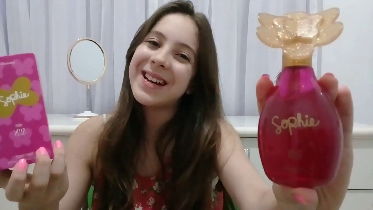 Colônia Sophie Hello do Boticário - YouTube