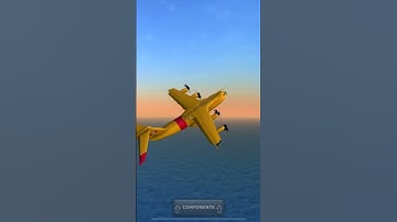 Flying HC-400 with Broken Wings | Turboprop Flight Simulator #shorts