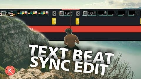 Text Beat Sync Edit with Kinemaster !