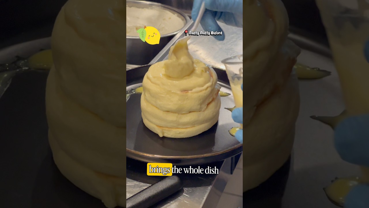 Lemon Cloud Soufflé Pancakes