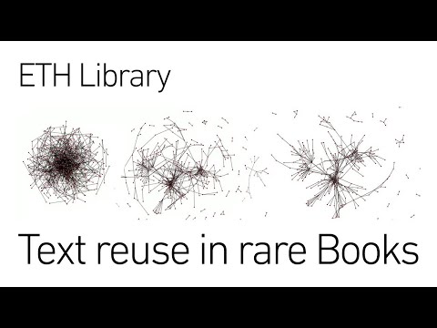 Graph – analysing text reuse in rare books