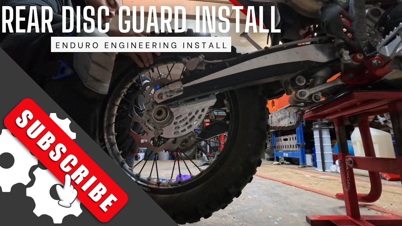 Enduro Engineering Rear Brake Disc Guard Install on my Beta 390 RRS ...
