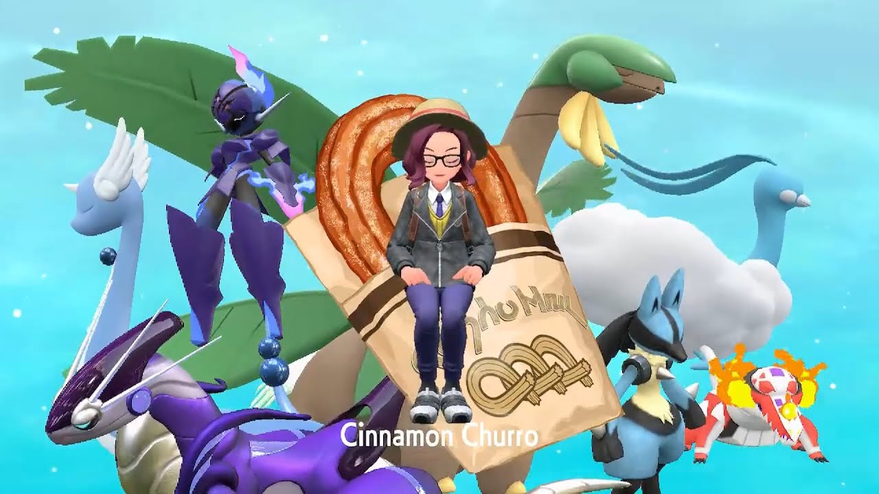 When you try a Delicious Cinnamon Churro in Pokémon Scarlet and Violet