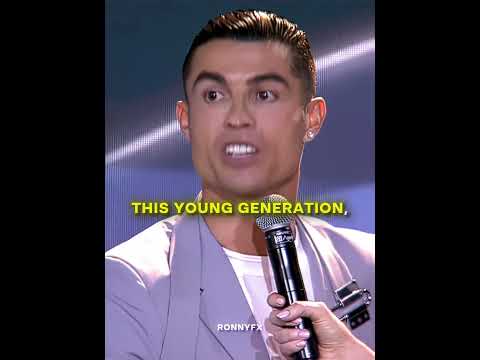 Ronaldo Inspiring Young  Generation.. ❤️‍🩹🐐