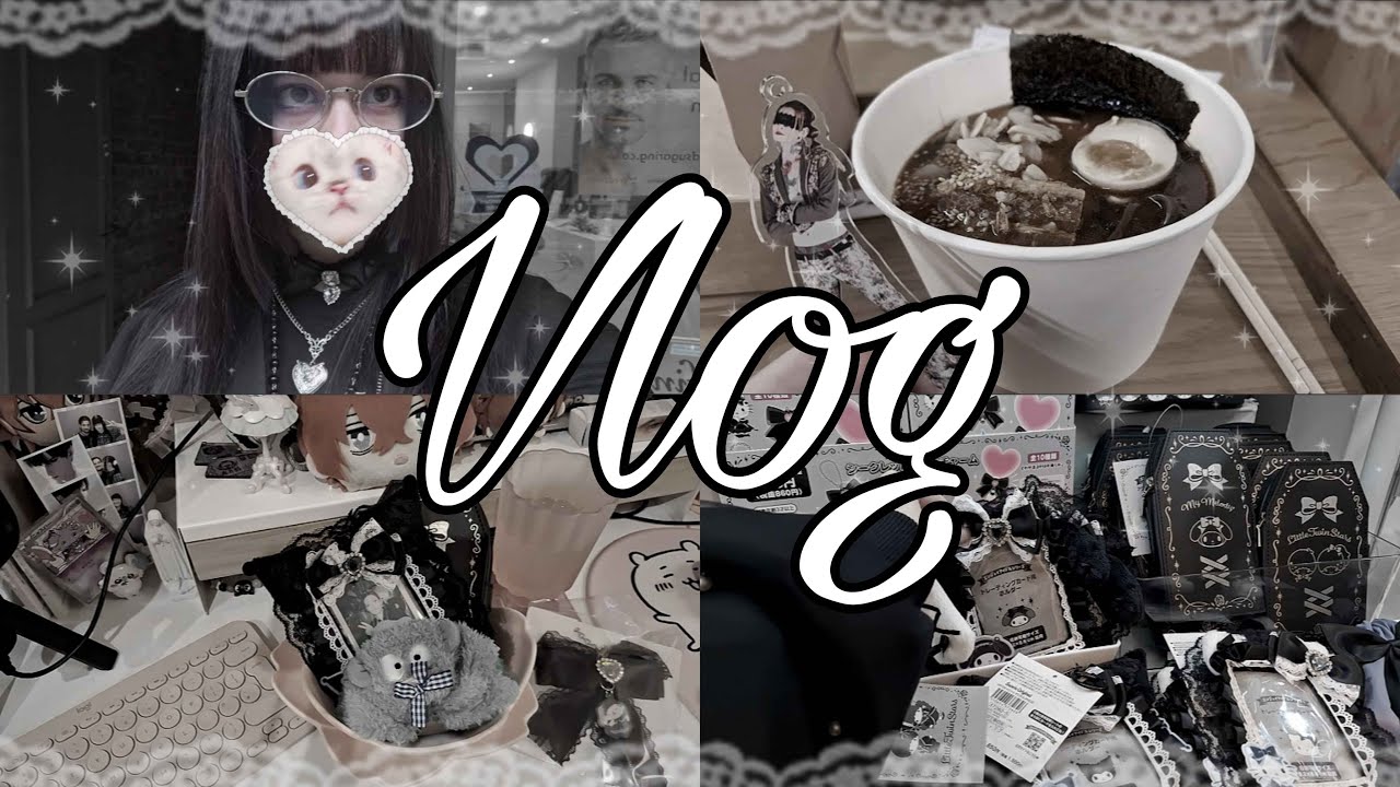 【 𝓥𝓵𝓸𝓰 】 Jirai Girl's Solo Date ♡ ￤ Oshikatsu, Sanrio and More【 地雷系　地雷女 】