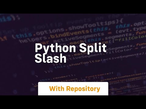 python split slash