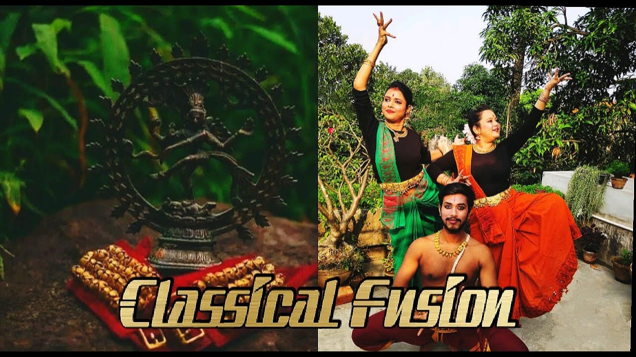 Bharatnatyam Fusion  classical dance cover  KONNOKOL EXPRESS  INDIAN RAGA