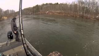 RiverPimpOutdoors: Michigan Sportsman: winter steelhead on the big man