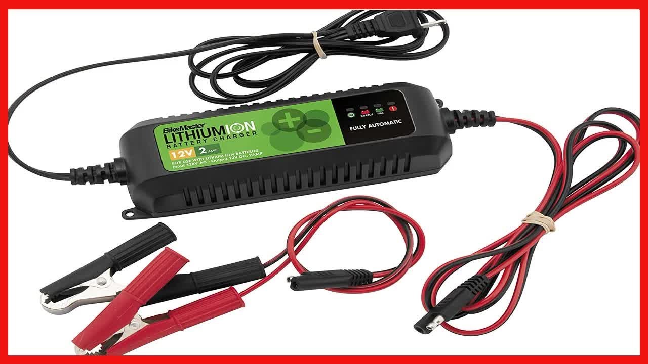 BikeMaster Lithium-Ion Battery Charger/Maintainer