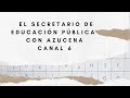 SECRETARIO DE EDUCACIÓN CON AZUCENA URESTI