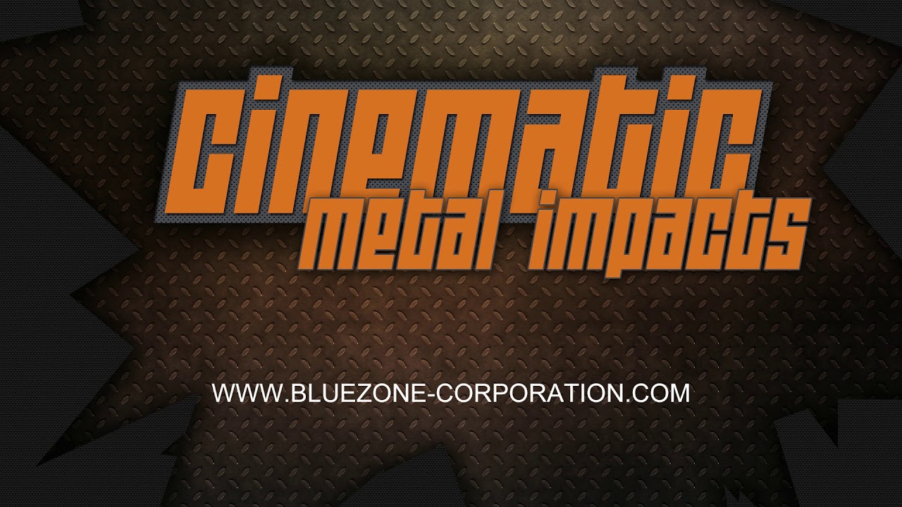 Cinematic Metal Impacts Metal Sound Effects Library