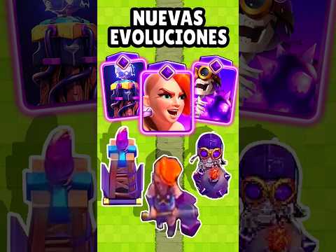 Видео: NUEVAS CARTAS EVOLUCIONADAS I #clashroyale