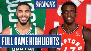... the boston celtics defeated toronto raptors, 102-99, in game 2 of
eastern conference se...