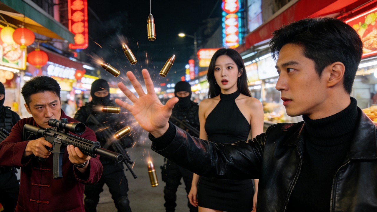 【Full】窮小夥一拳打飛八大高手徒手捏碎子彈救下美女總裁，女總裁當場對他一見鍾情，當場獻出百億家產下跪喊主人！#短劇 #逆襲 #爽劇