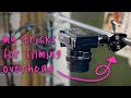How I Film Art Videos Overhead AND On Location