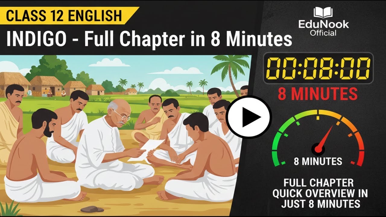Indigo Class 12 English | Full Chapter Explanation | NCERT Flamingo ...