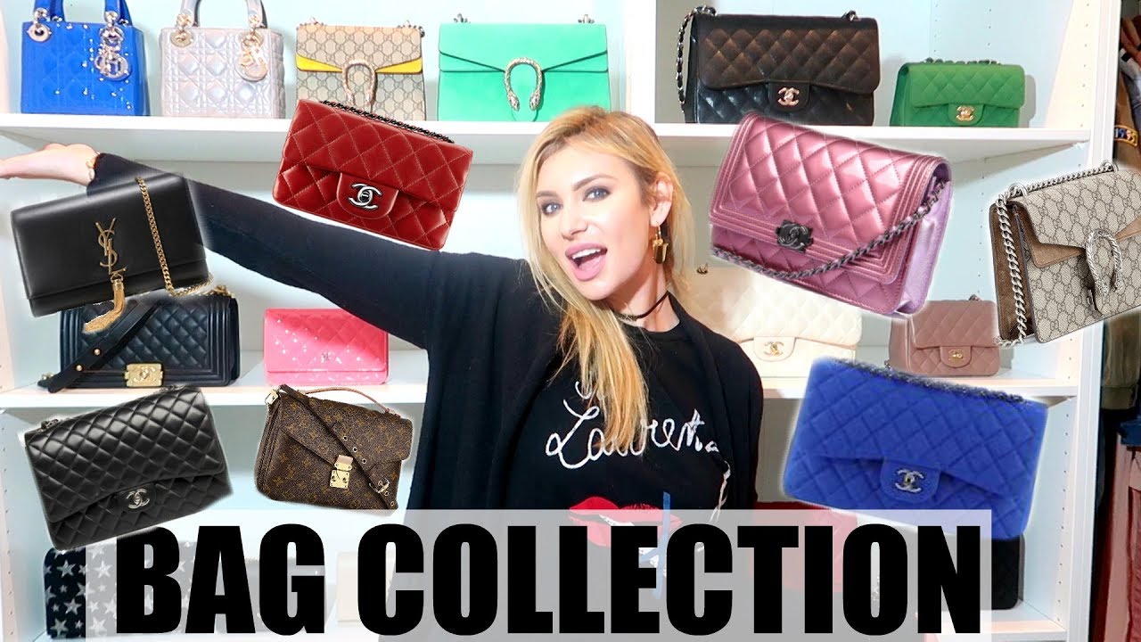 ⛔️ VIETATO AGLI HATERS!!!!⛔️  LA MIA COLLEZIONE DI BORSE DI LUSSO AGGIORNATA - 2018!!!!!!