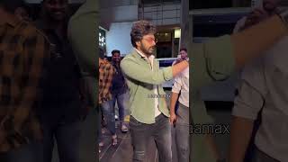 Superhero Teja Sajja Spotted At Vaazha 2 Event | Huge Crowd Response | Mahaa Max