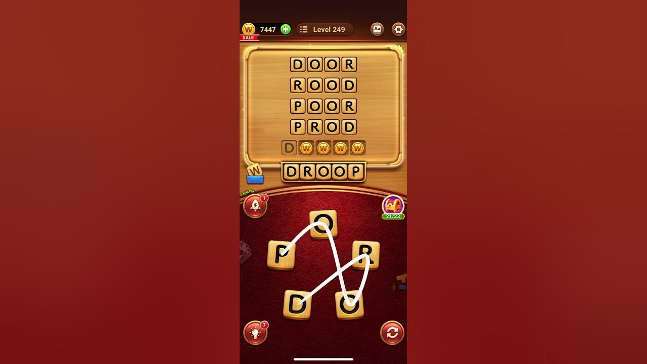 Word Connect App Hints/ Answers: Level 249 (for kids/beginners) Like 👍
