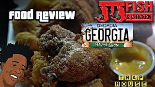 First Time Eating JJ'S Fish & Chicken! 🐔 *Catfish Nuggets & Wings* (Food Review) 