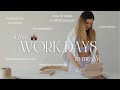 *UPDATED* WORKING VLOG: what my life looks like now as a content creator and business owner