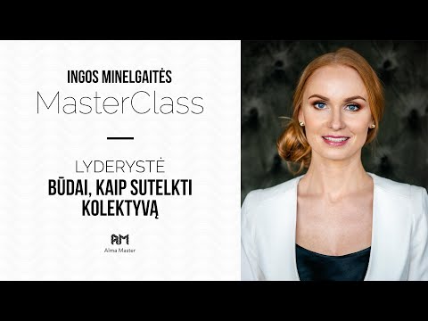 Inga Minelgaitė - Lyderystė: būdai, kaip sutelkti kolektyvą (Trailer)