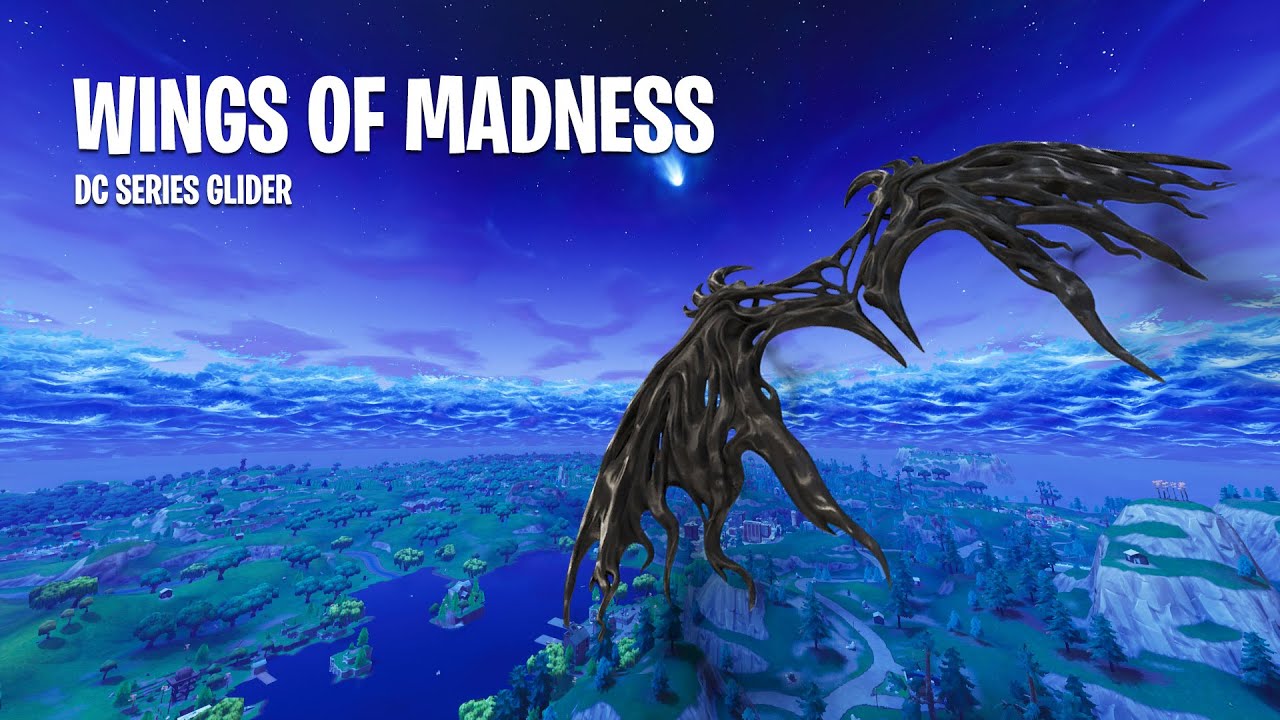 Wings of Madness DC Series Glider Fortnite YouTube