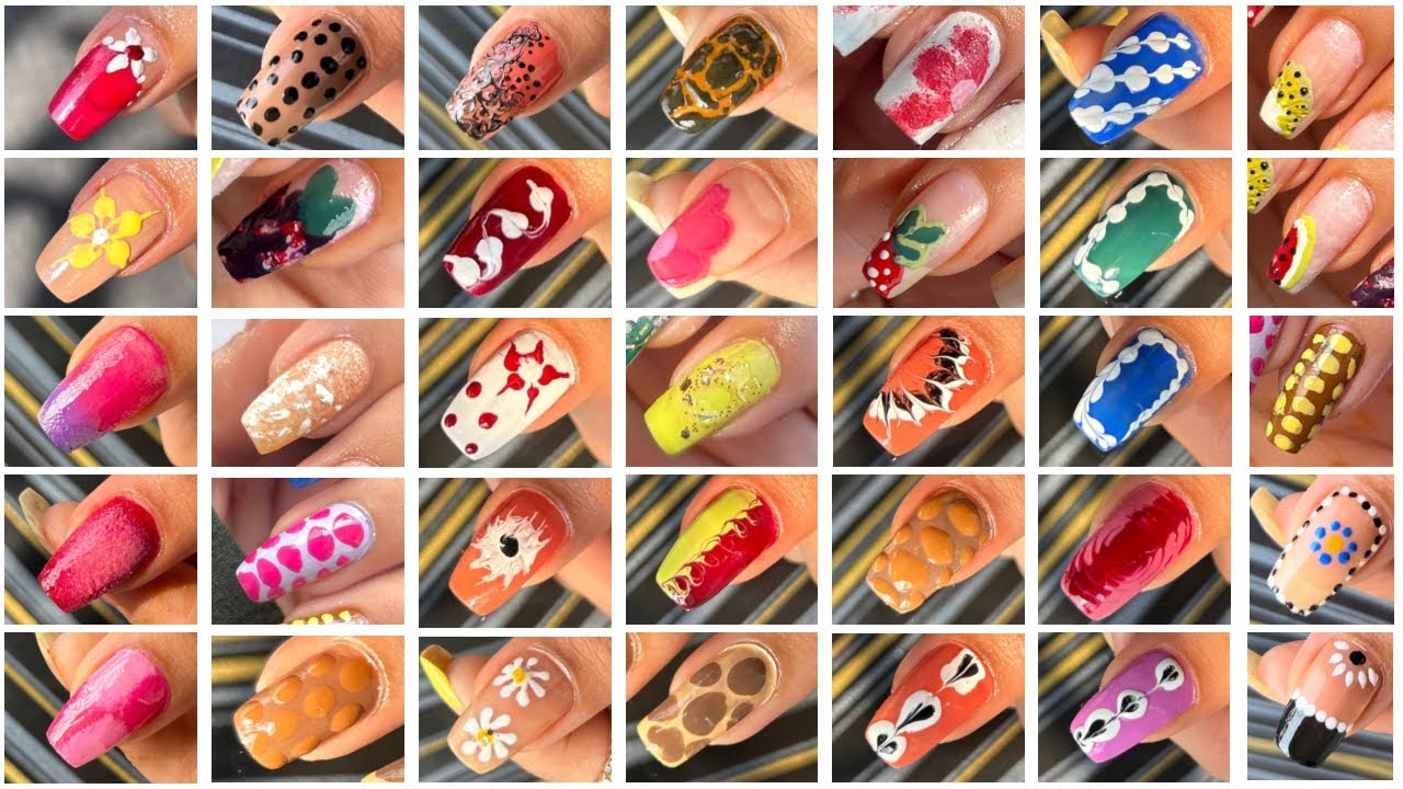 35+ Easy Nail Art Designs Compilation |Simple Nail Art Without Tools |Huge Nail Art Compilation ...