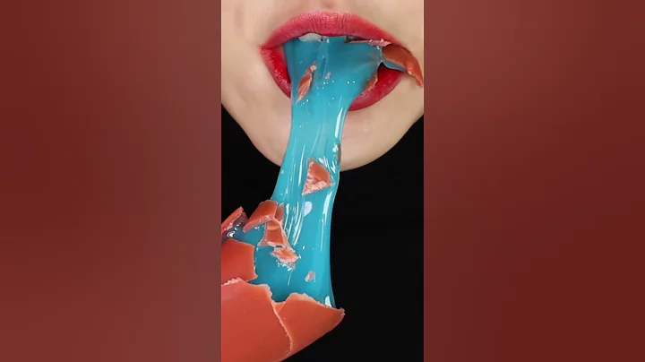 FROZEN WAX CANDY HONEY JELLY ASMR