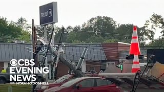 At least 2 dead after powerful storms sweep east