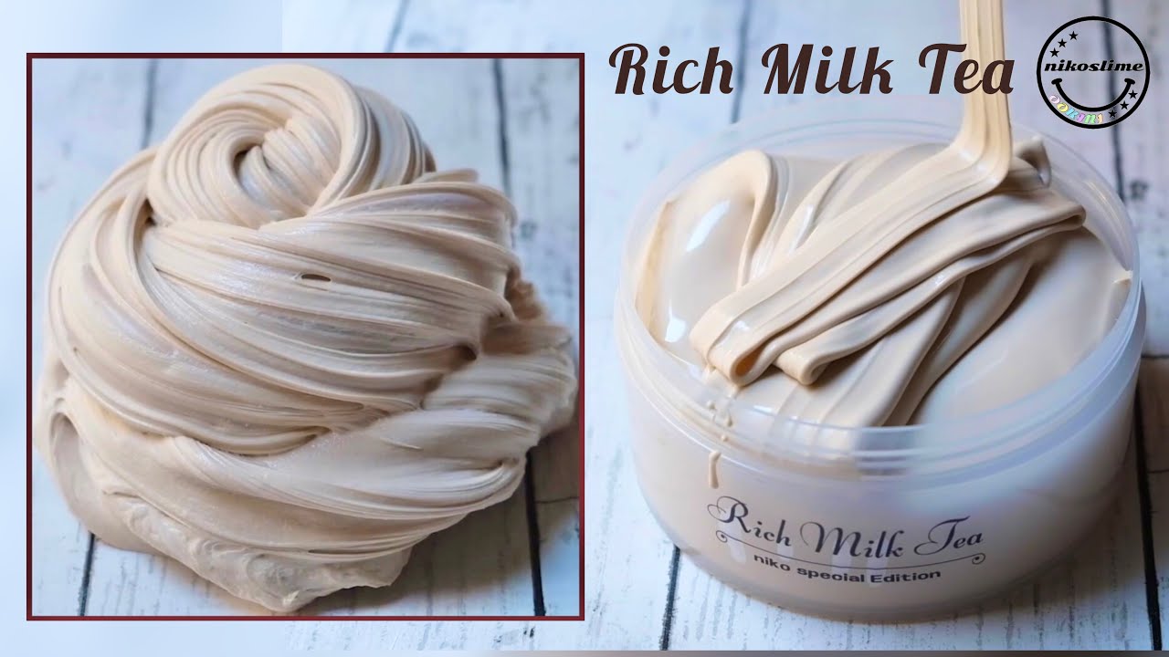 【ASMR】リッチミルクティー☕️✨【nico slime】〜とろとろからバリカタまで〜 