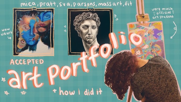 Comparing My Rejected and Accepted Art Portfolios // Art Portfolio