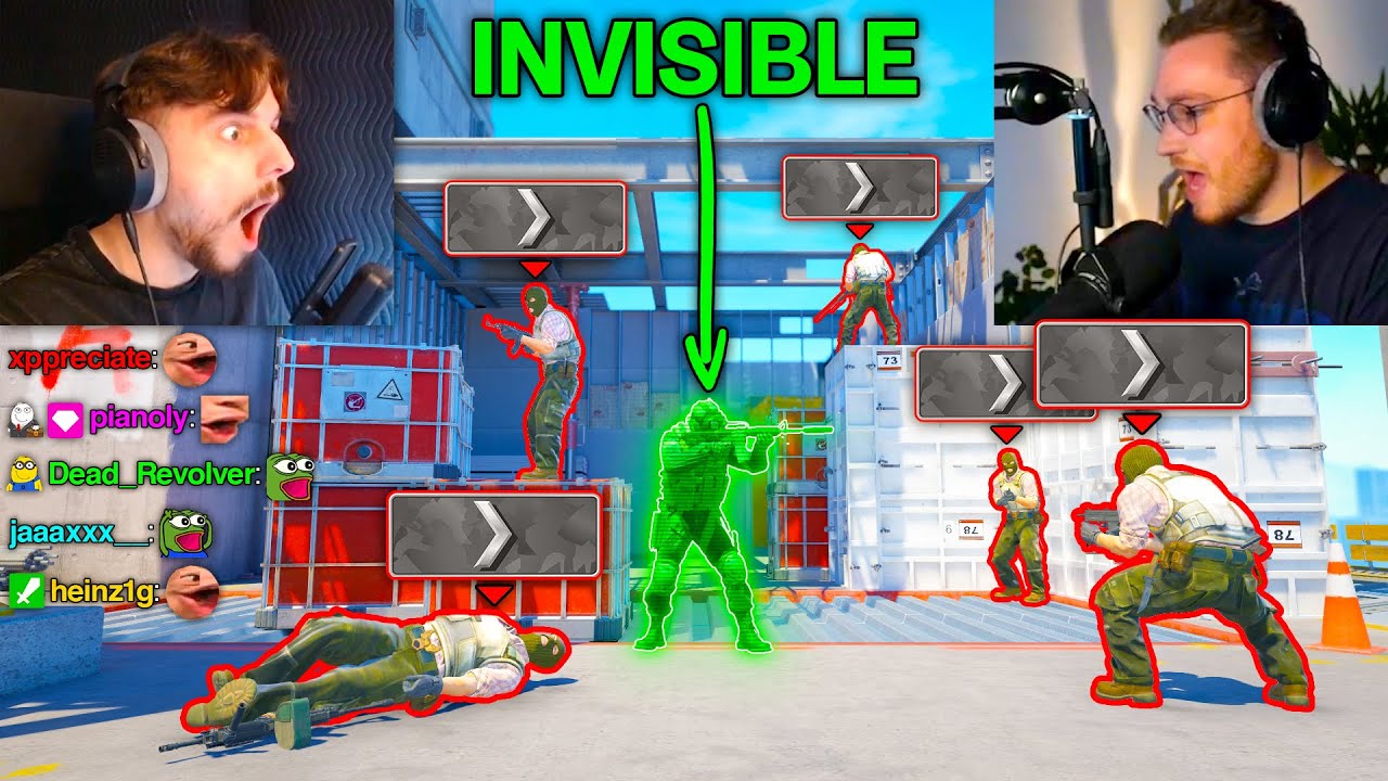 INVISIBLE OHNEPIXEL vs 5 SILVERS (1v5)