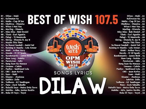 Wish 107 5 100 Best Songs From 2015 To 2025 Dilaw Palagi Blue Multo Maki LIVE On Wish 107 5 Bus 
