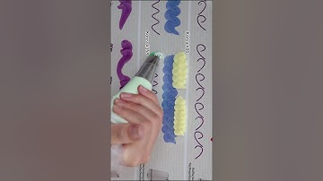 How to Use Ruffle Piping Tip 86 and 158? #Icing Nozzle #Piping Techniques #Cake Tutorial