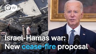 President Biden presents new Israel ceasefire offer. ‘It’s time for this war to end.’ | DW News