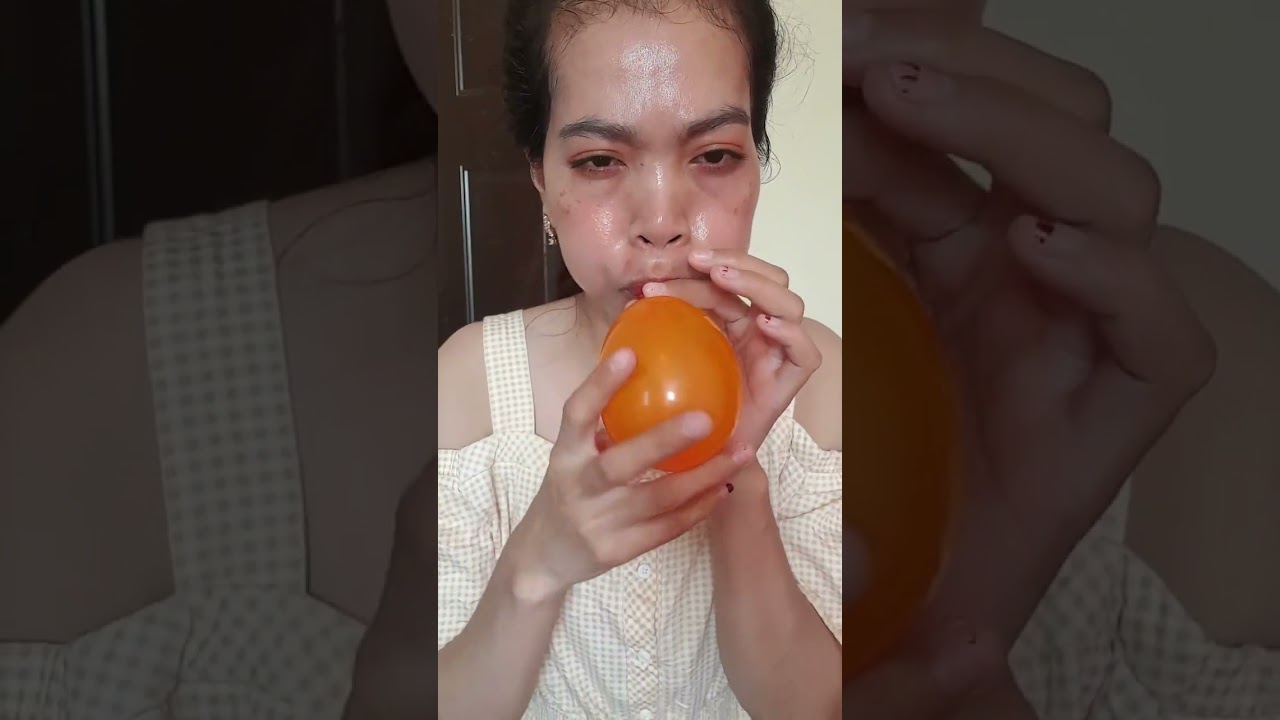 Blow Balloon popping 