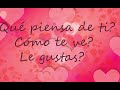 ✨😻QUÉ PIENSA DE TI ?COMO TE VE? LE GUSTAS ?TAROT AMOR INTERACTIVO